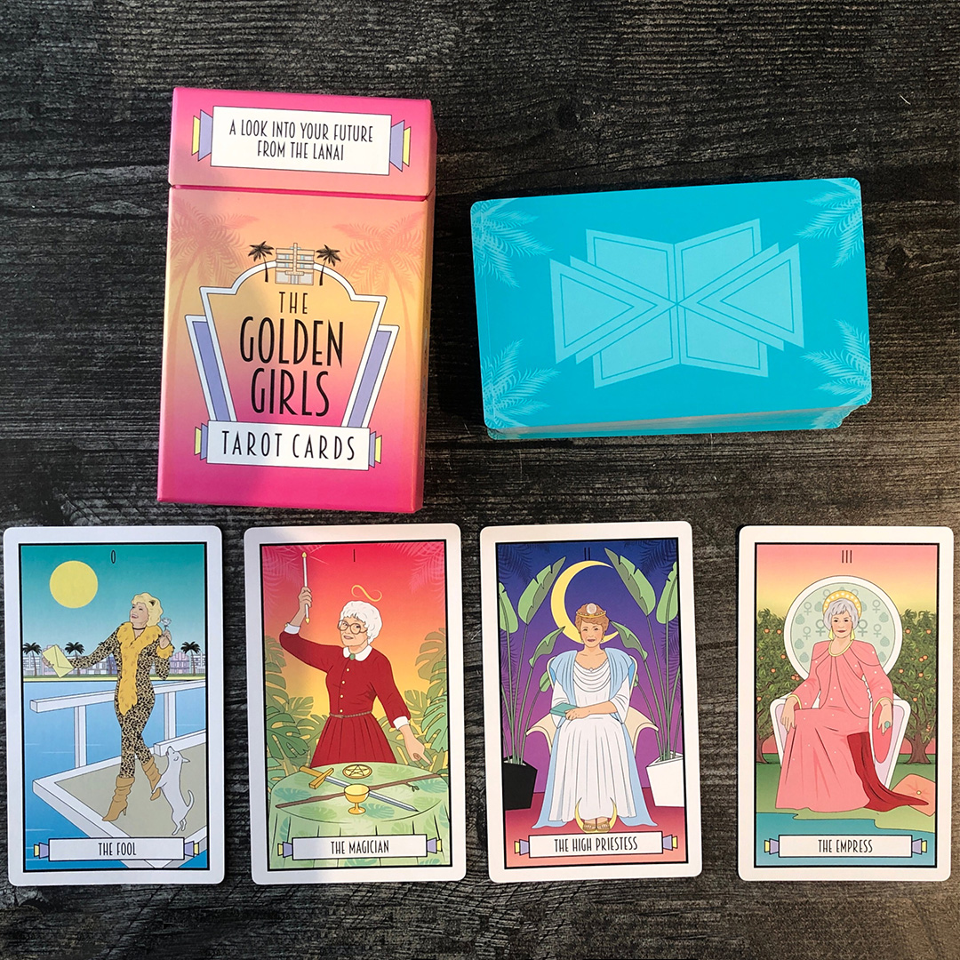 The Golden Girls Tarot Cards,tarot card,party game : Amazon.co.uk: Toys & Games