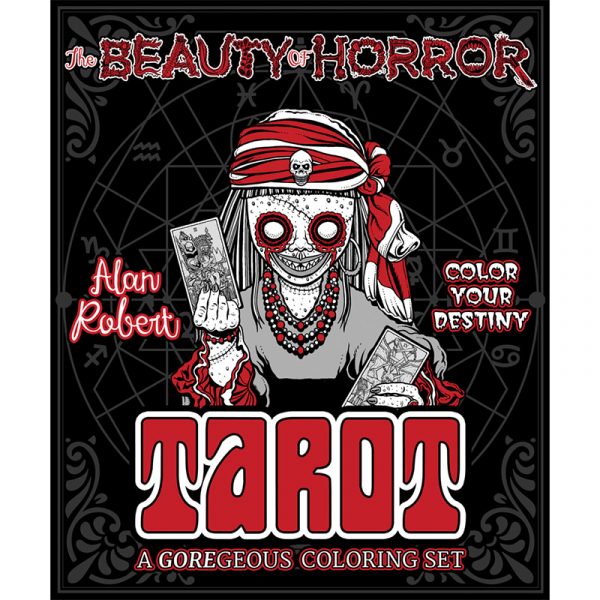 Beauty of Horror Tarot – Coloring Set 1