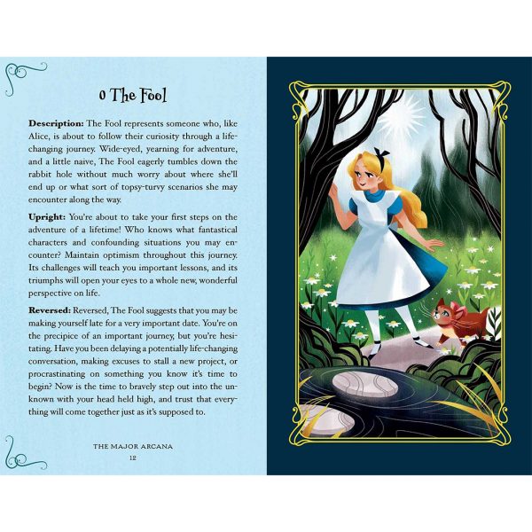 Alice In Wonderland Tarot Deck And Guidebook By Minerva Siegel & Lisa  Vannini