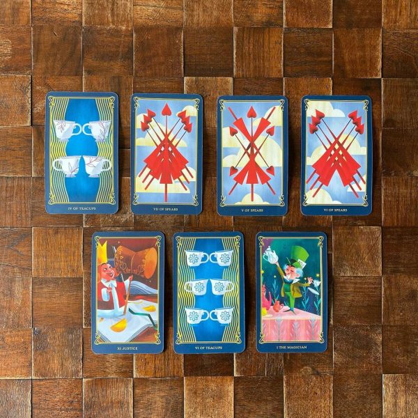Disney Alice in Wonderland Tarot 8