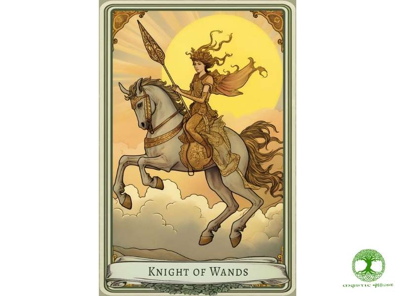 Ý nghĩa xuôi của knight of wands là gì?