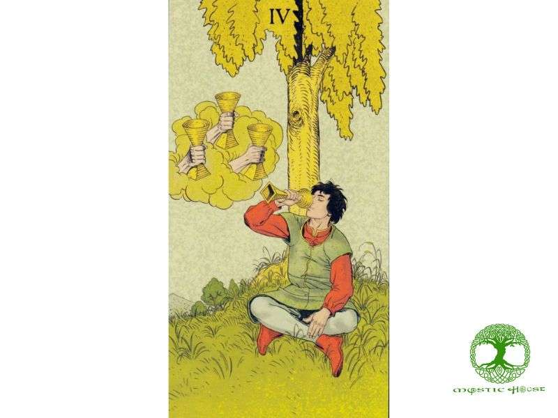 Ý Nghĩa lá Four Of Cups trong công việc và sự nghiệp