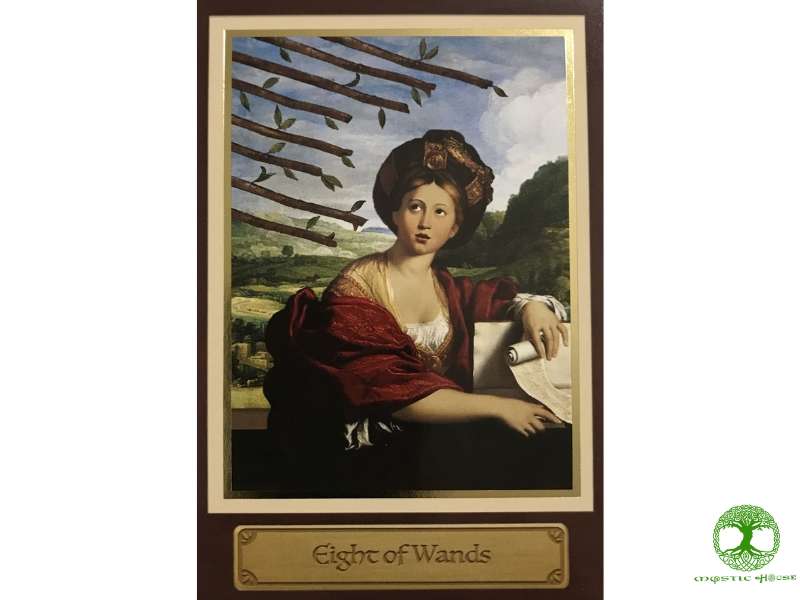 Khi rút được eight of wands, bạn nên làm gì?