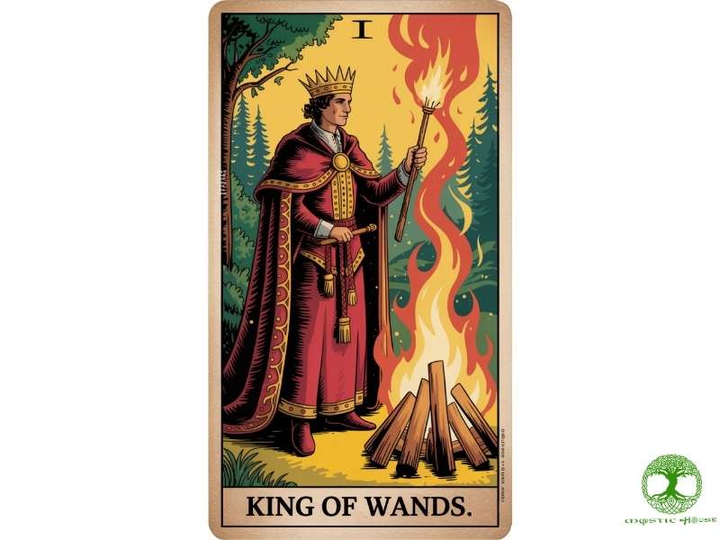 King of wands ngược có ý nghĩa gì?