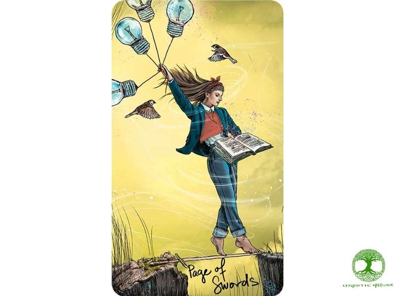 Lá page of swords nói gì về tình yêu và các mối quan hệ?