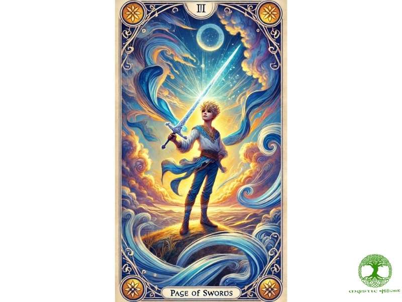 Ý nghĩa lá page of swords khi ở tư thế ngược là gì?