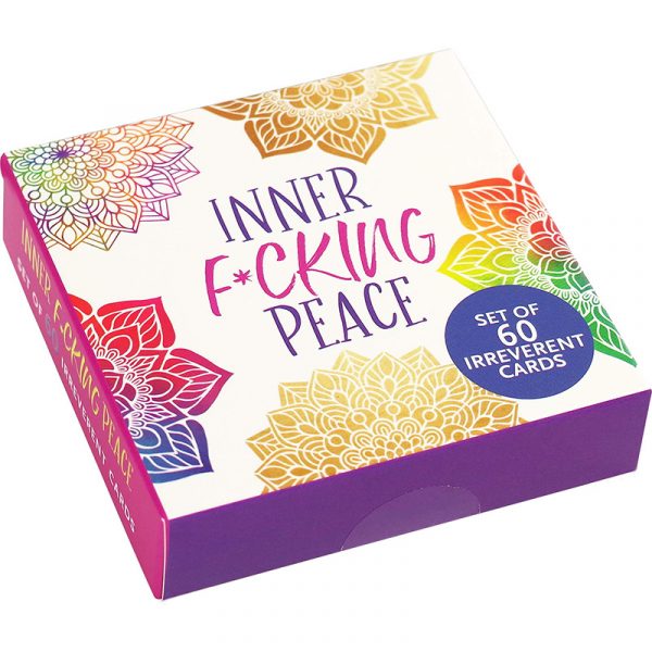 Inner Fucking Peace Motivational Card Deck 1