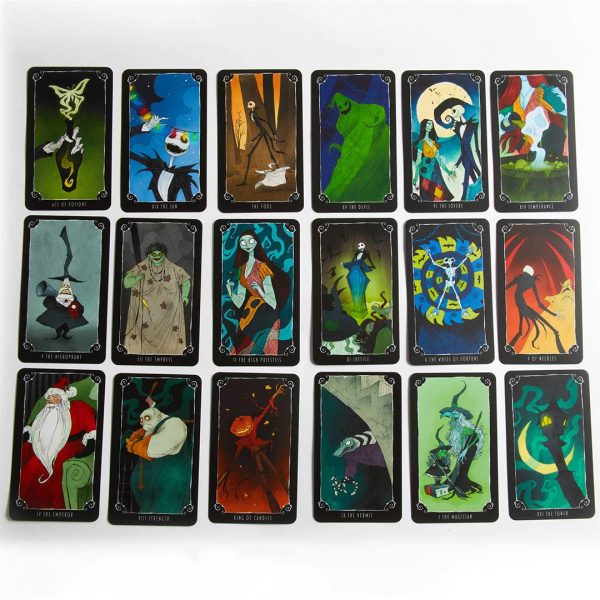 Nightmare Before Christmas Tarot Deck And Guidebook Gift Set 8