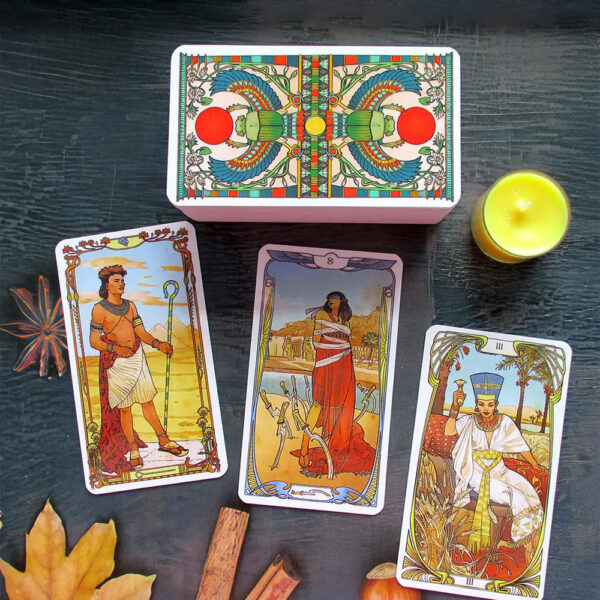 Egyptian Art Nouveau Tarot 11