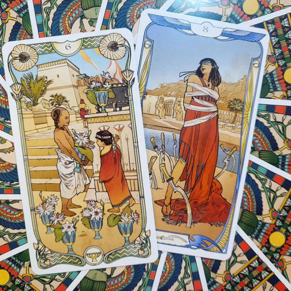 Egyptian Art Nouveau Tarot 14