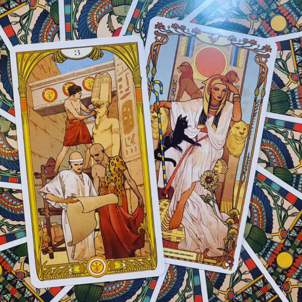 Egyptian Art Nouveau Tarot 15