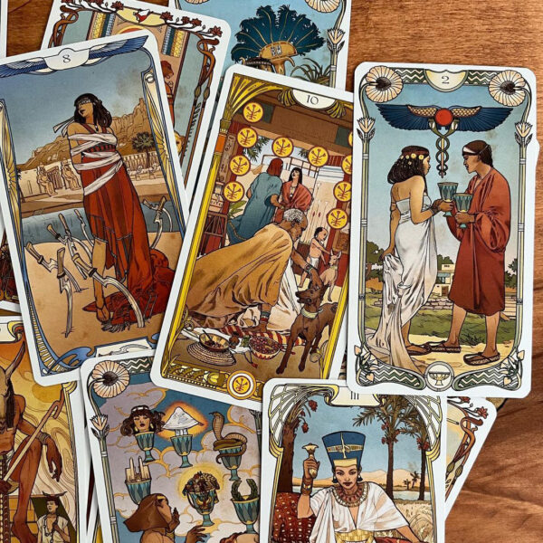 Egyptian Art Nouveau Tarot 16