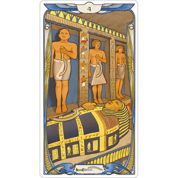 Egyptian Art Nouveau Tarot 6