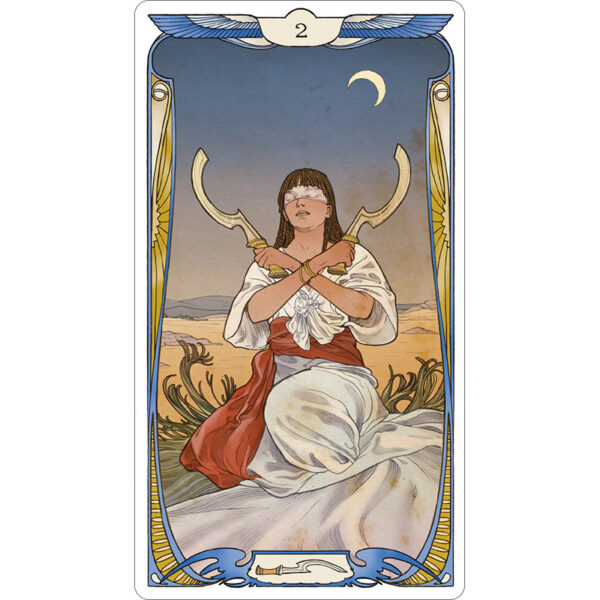 Egyptian Art Nouveau Tarot 7