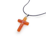 Divine Cross Pendant – Carnelian 1