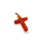 Divine Cross Pendant – Carnelian 2