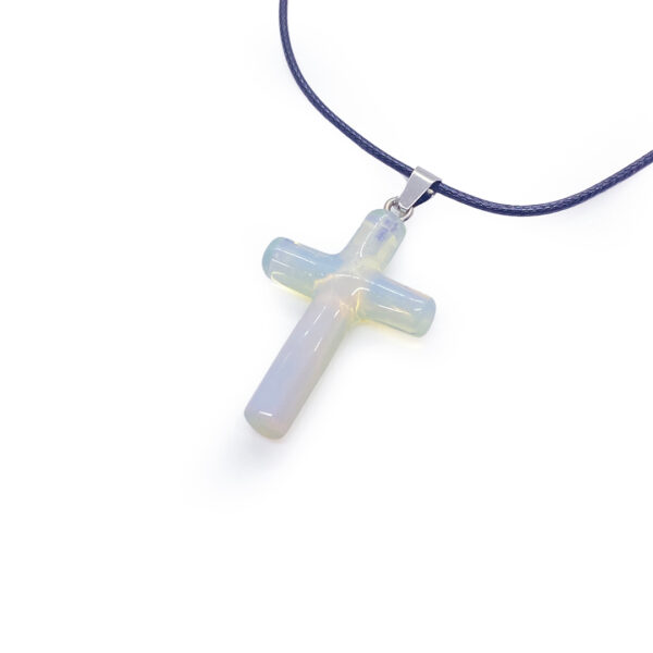 Divine Cross Pendant – Opalite 1