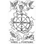 Black and White Rider Waite Tarot Deck 4