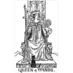 Black and White Rider Waite Tarot Deck 7