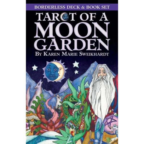 Tarot of a Moon Garden – Borderless Deck and Bookset 1