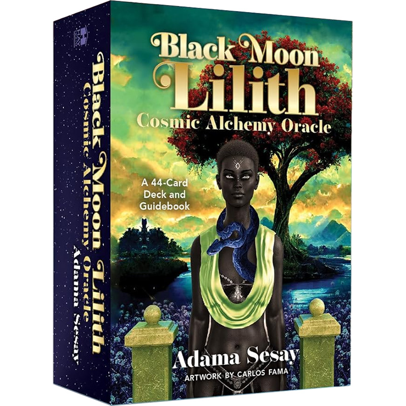 Black Moon Lilith Cosmic Alchemy Oracle 9