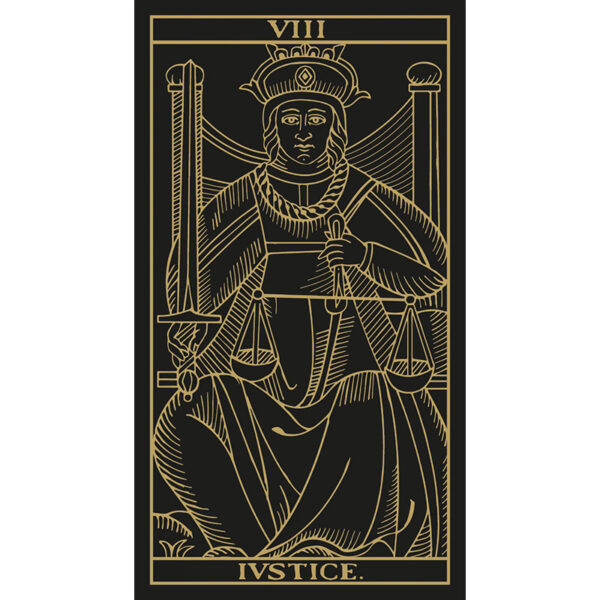 Marseille Tarot Gold and Black Edition 4