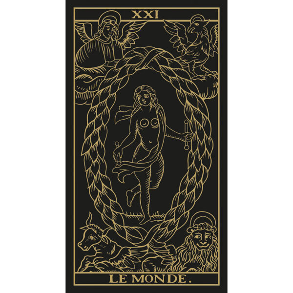 Marseille Tarot Gold and Black Edition 5