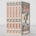 White Soft Cover Book Mockup, 3D Rendered on light gray backgrou