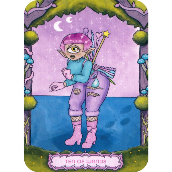 Sweet Forager’s Tarot 4