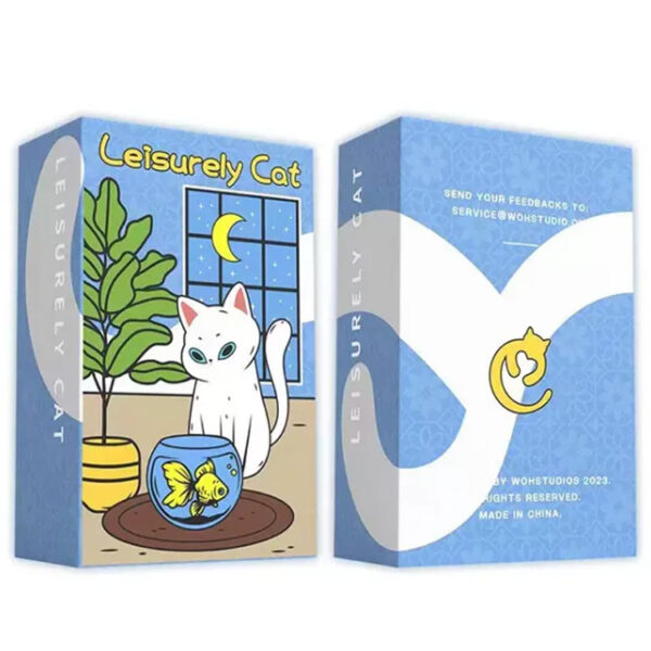 Leisurely Cat Tarot 4