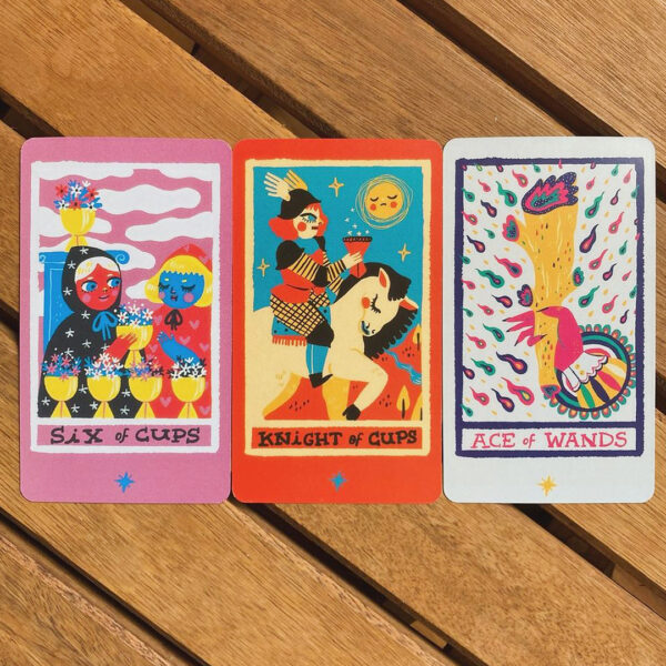 Rainbow Tarot 9