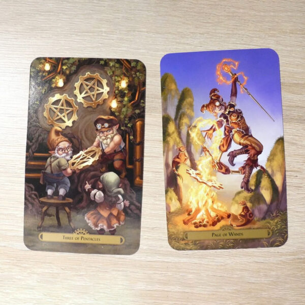 Steampunk Faerie Tarot 10
