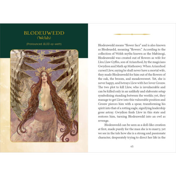 Celtic Goddesses, Witches, and Queens Oracle 12