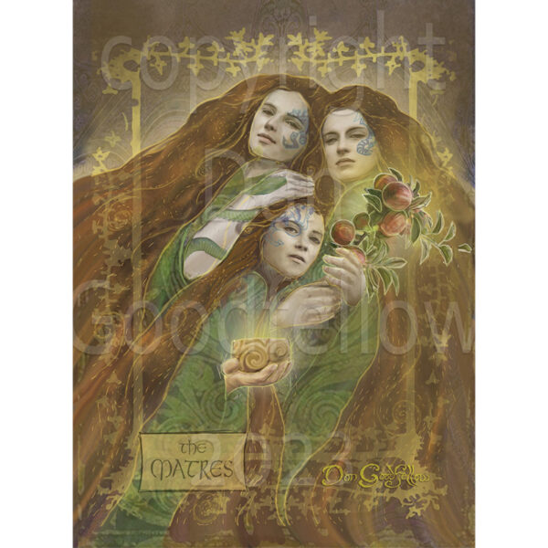 Celtic Goddesses, Witches, and Queens Oracle 4