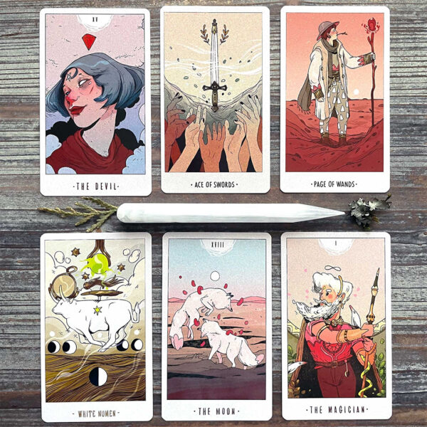 White Numen Tarot – Phien Ban Sach Tieng Viet 5