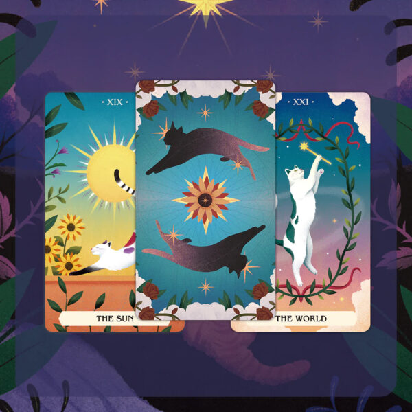 Cats Save The World Tarot 3