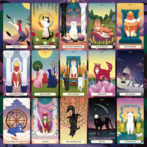 Cats Save The World Tarot 4