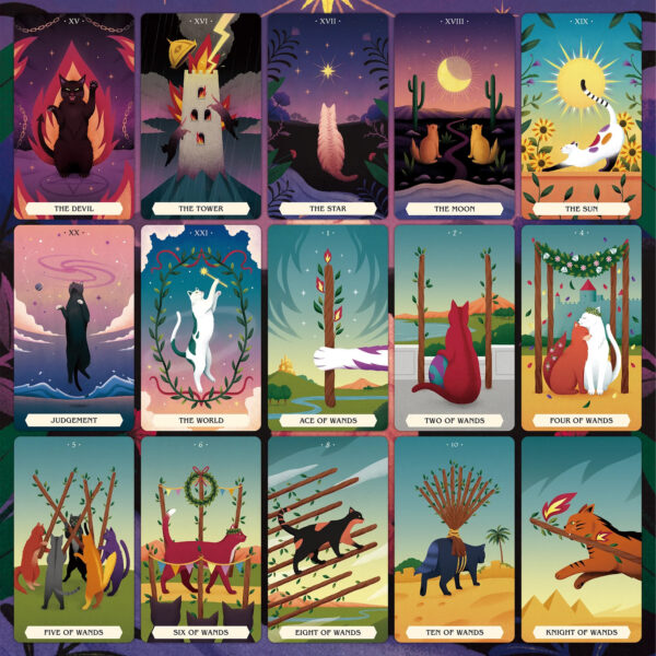 Cats Save The World Tarot 5