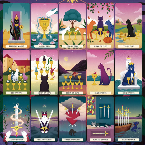 Cats Save The World Tarot 6