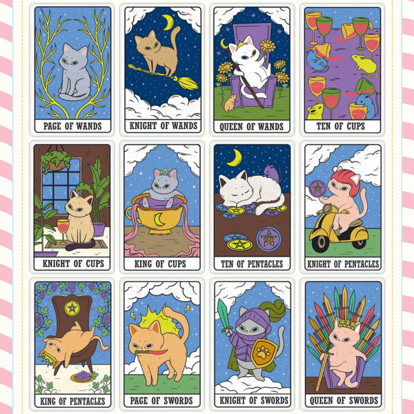 Leisurely Cat Tarot 6
