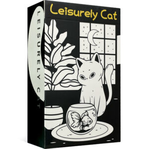 Leisurely Cat Tarot - Black and White Edition 2