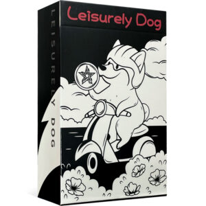 Leisurely Dog Tarot - Black and White Edition 5