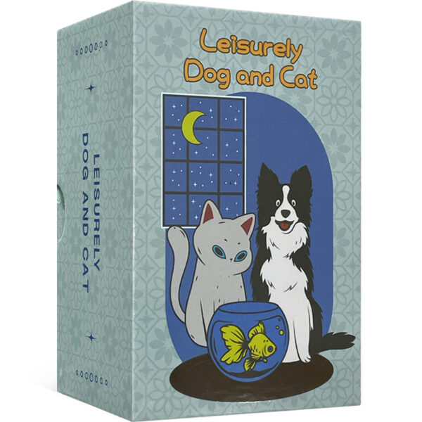 Leisurely Dog and Cat Tarot – Lenticular Edition 1