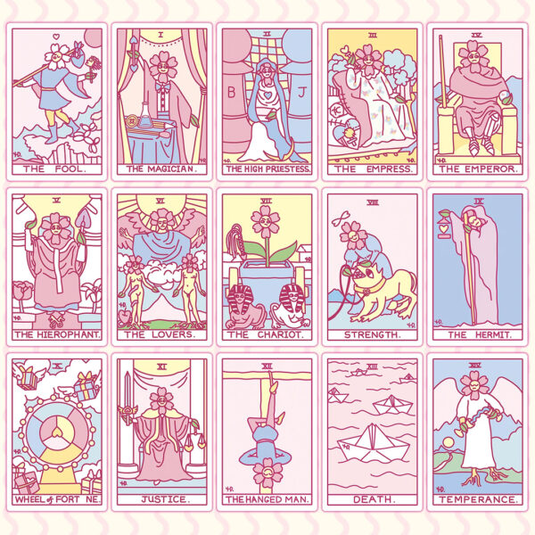 Strange Daisy Tarot 2