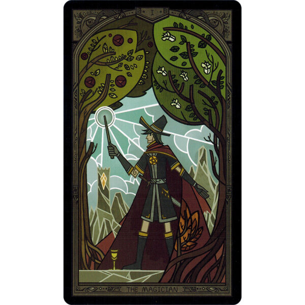 Broken Mirror Tarot (5th Edition) – Garnet Classic Edition 3