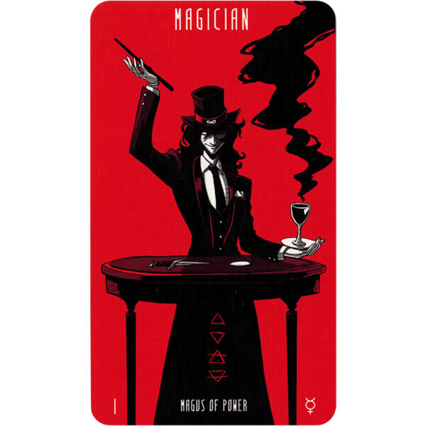 Red Hand Tarot 10