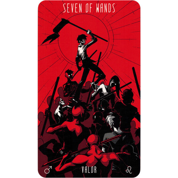 Red Hand Tarot 14