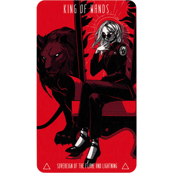 Red Hand Tarot 16