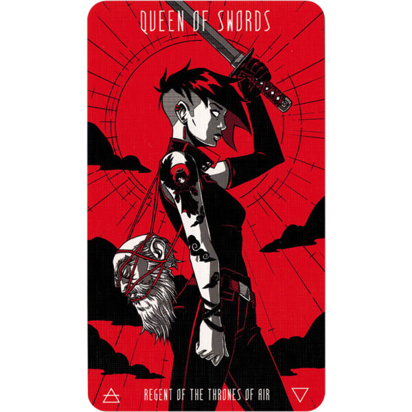 Red Hand Tarot 21