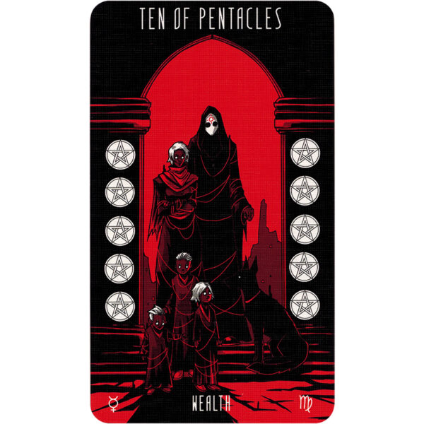 Red Hand Tarot 23